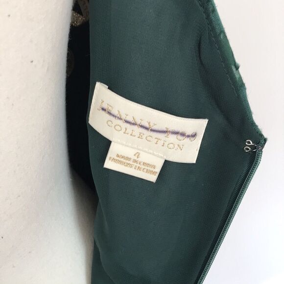 BHLDN x Jenny Yoo Dahlia Gemma Emerald Dress size 4 - Picture 12 of 16